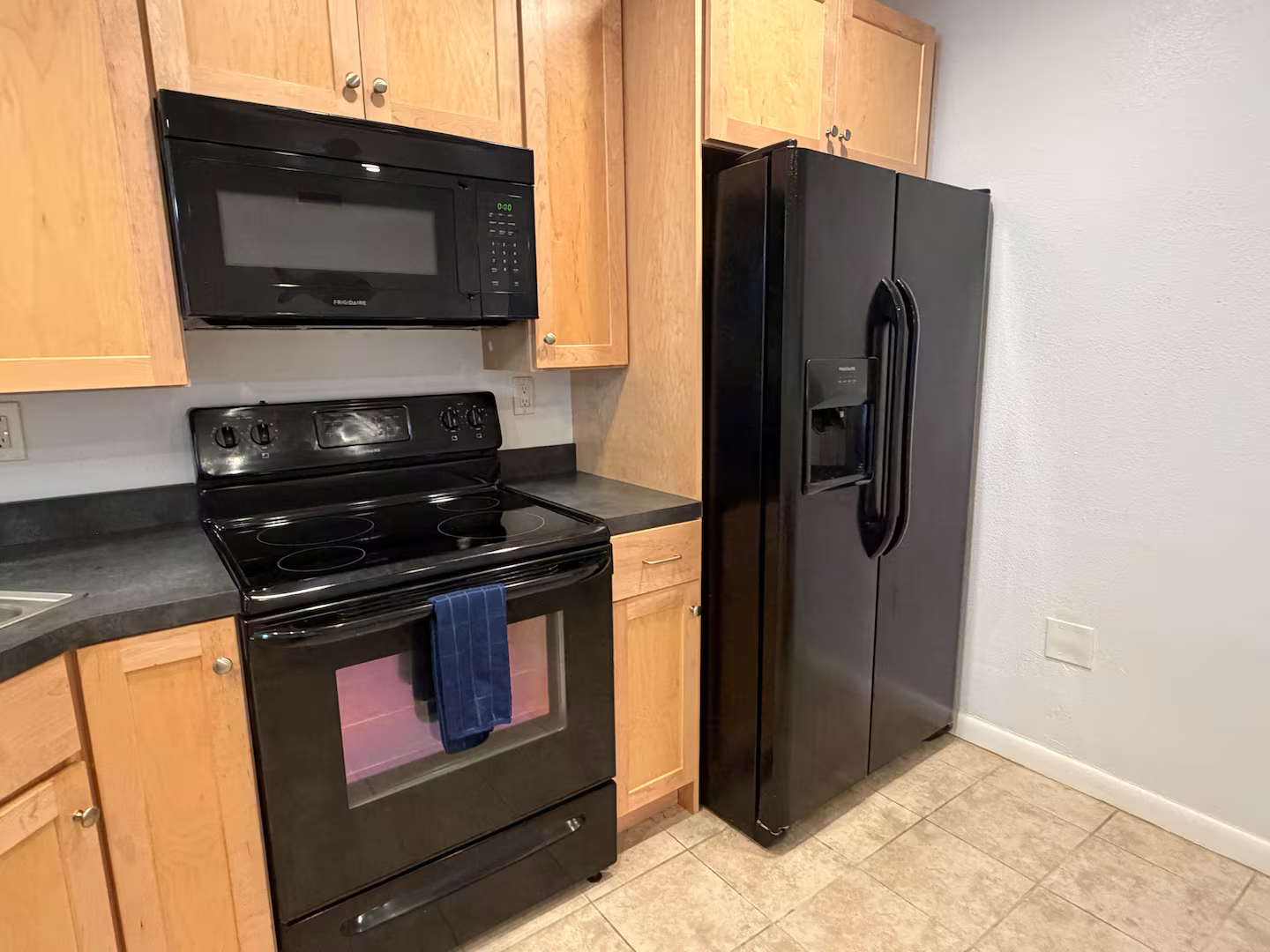 Fully equipped kitchen at Marlin 305 Cocoa Beach rental
