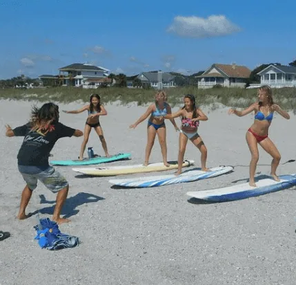 Surf lessons in Cocoa Beach Florida