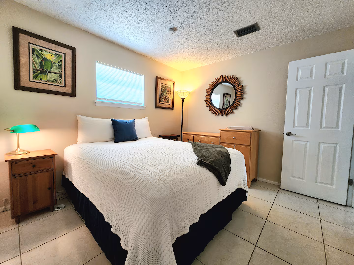 Second bedroom at Indialantic beachside duplex