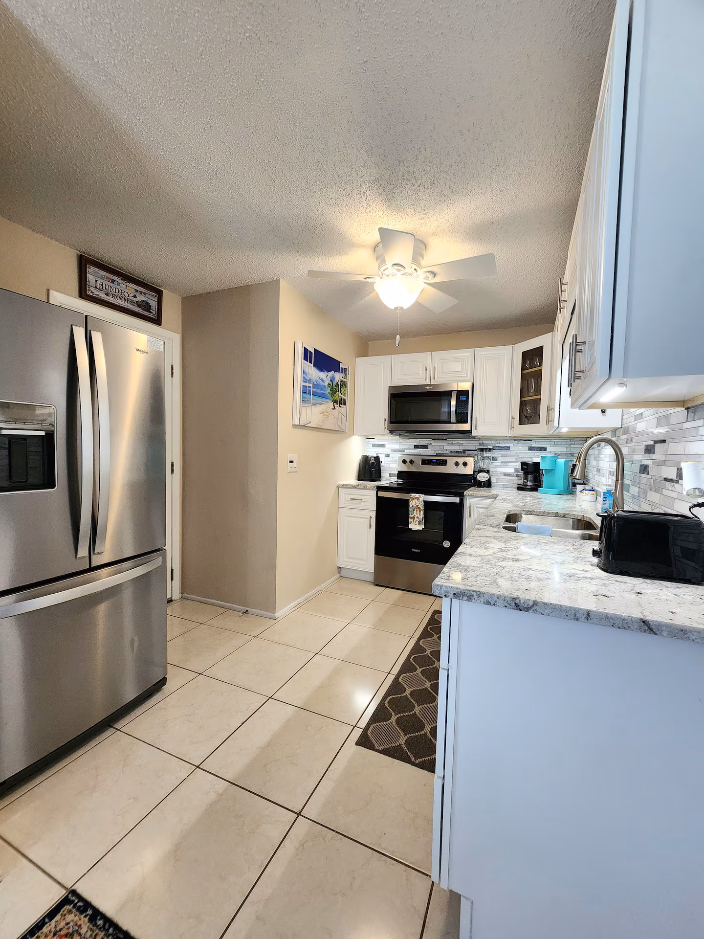 Kitchen at Indialantic beachside duplex