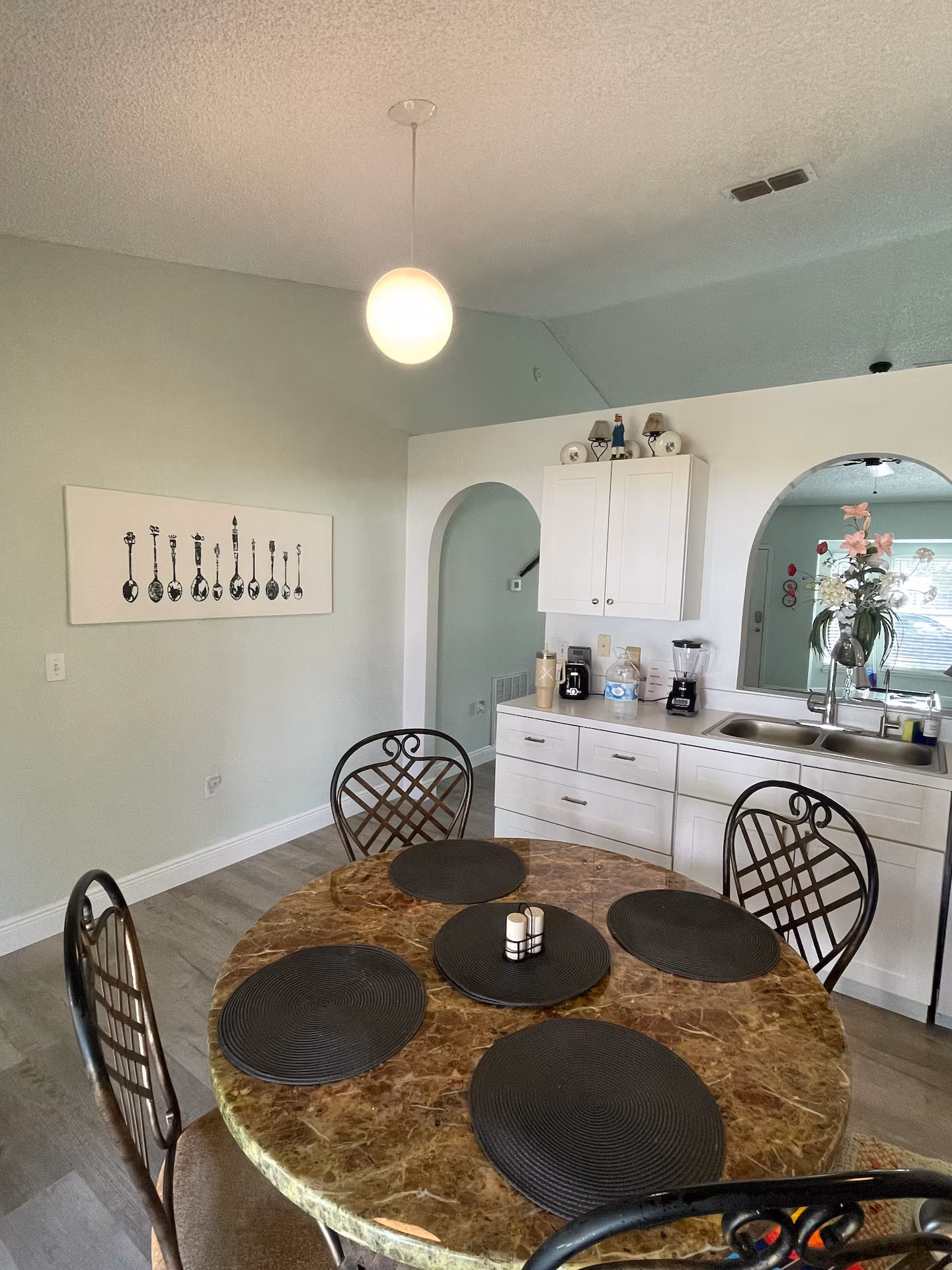 Dining area at Palm Bay Retreat